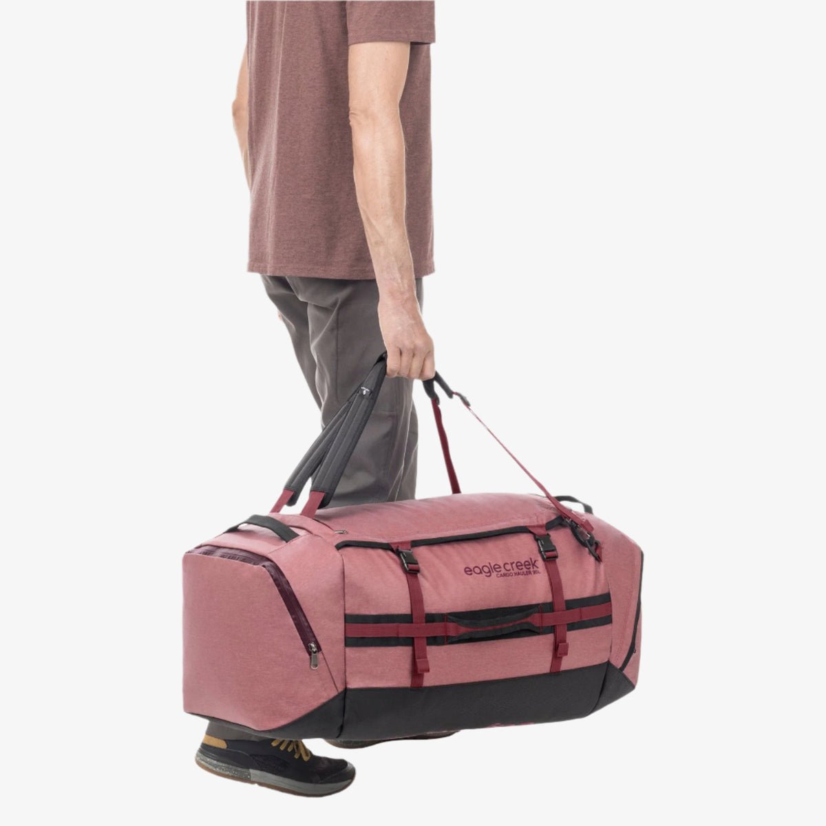Eagle Creek taška/batoh Cargo Hauler Duffel 90l charcoal – taška s outdoorovým vybavením