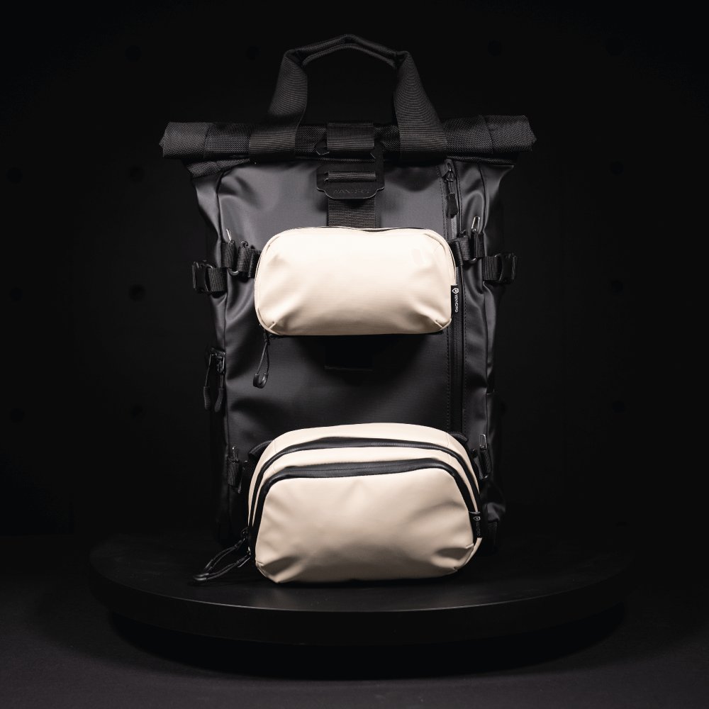 Wandrd pouzdro Tech Bag Large yuma tan – detail