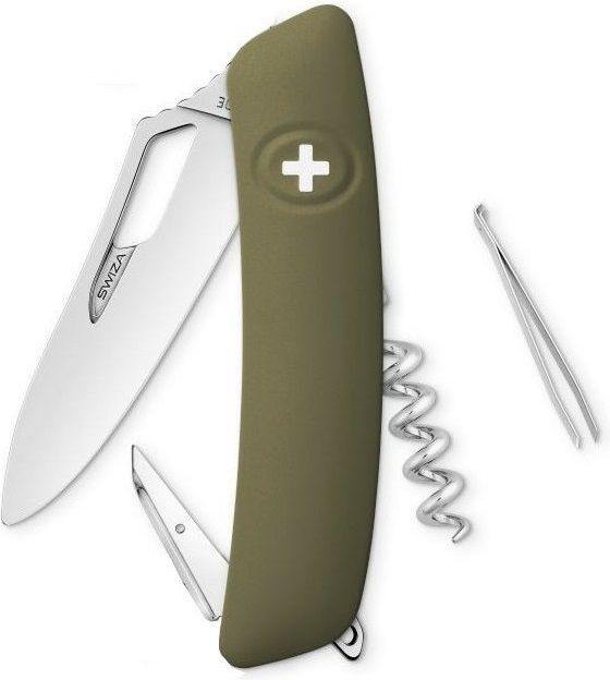 Swiza kapesní nůž SH01R Single Hand olive