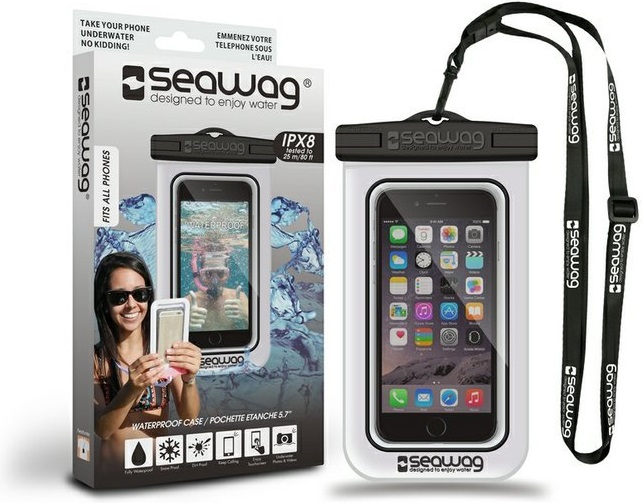 Seawag vodotěsné pouzdro na Smartphone bílé/černé