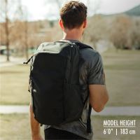 Evergoods Civic Half Zip 26l solution dyed black V3 (9)