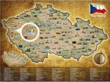 Stírací mapa České republiky (5)