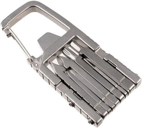 Caruba multifunkční karabina Multitool Carabiner