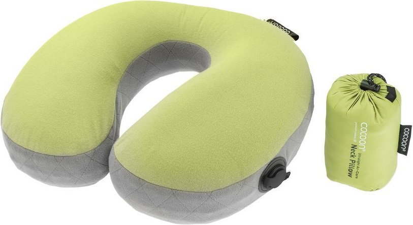 Cocoon nafukovací podhlavník Ultralight Air-Core Neck Pillow wasabi