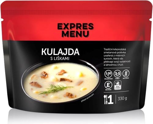 Expres Menu kulajda s liškami 330g
