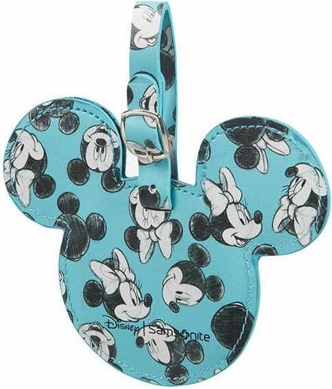 Samsonite visačka Luggage Tag Mickey/Minnie blue