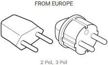 Q2 Power adaptér Evropa/Švýcarsko typ J (1)