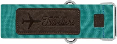 Legami popruh na zavazadla Luggage Strap turquoise