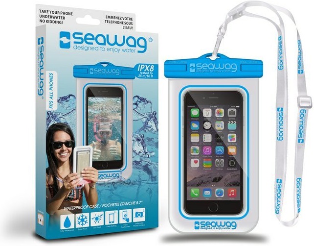 Seawag vodotěsné pouzdro na Smartphone bílé/modré