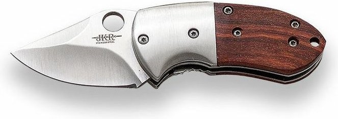 Joker nůž Lock Knife Wood Handle 45 mm