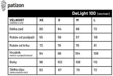 Patizon péřová bunda DeLight 100 Lady All Brushed nickel (14)