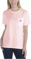 Carhartt dámské triko Workwear Pocket S-Sleve T-Shirt M pink