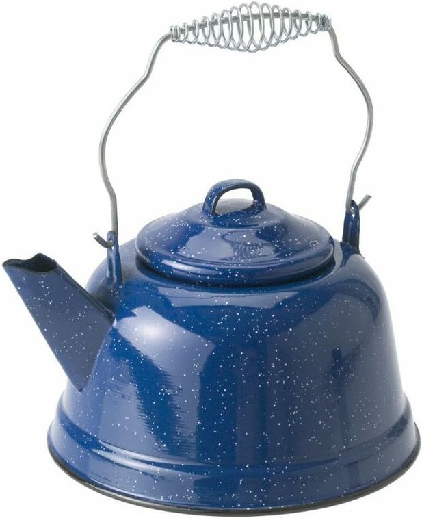 GSI outdoors smaltovaná čajová konvice Tea Kettle 2400ml blue