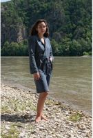 Cocoon župan Ultralight Microfiber Bathrobe anchor grey (2)