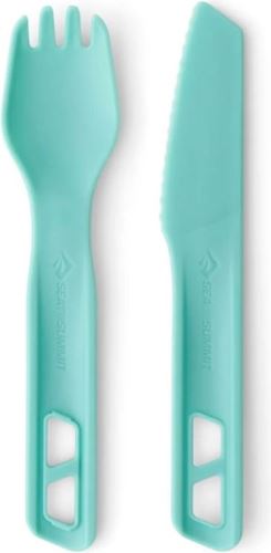 Sea To Summit sada příborů Passage Cutlery Set 2pcs aqua sea blue