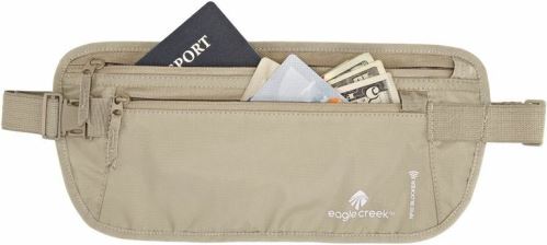 Eagle Creek ledvinka RFID Blocker Money Belt DLX tan