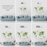 Enjoy the Wood 3D nástěnná dřevěná mapa World Map Surface Prime (9)