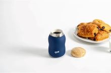 QUE termolahev Insulated Bottle 355ml metallic charcoal (6)