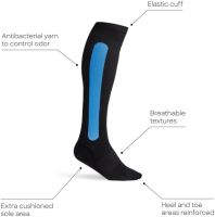 Ostrichpillow bambusové kompresní podkolenky Bamboo Compression Socks seaside siesta (9)