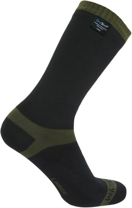 DexShell nepromokavé ponožky Trekking L olive green