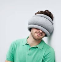 Ostrichpillow cestovní polštář Light candy pink (2)