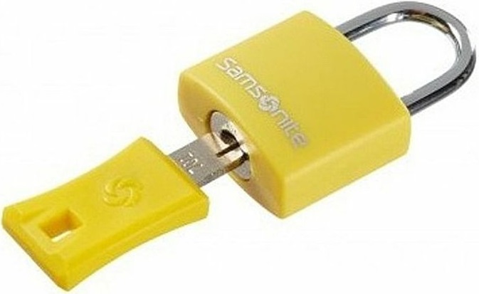 Samsonite zámek Safe Key Lock yellow