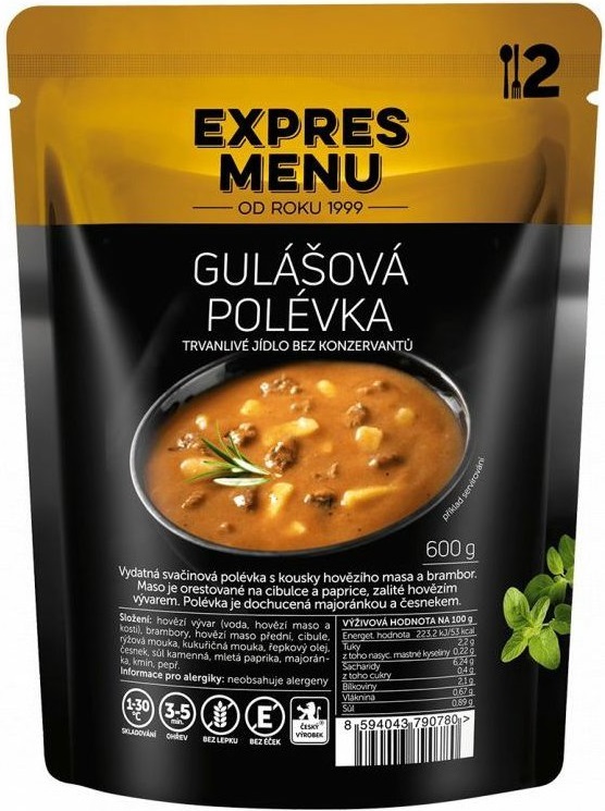 Expres Menu gulášová polévka 600g