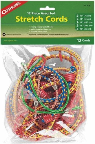 Coghlan´s gumová lana 12 Assorted Stretch Cords