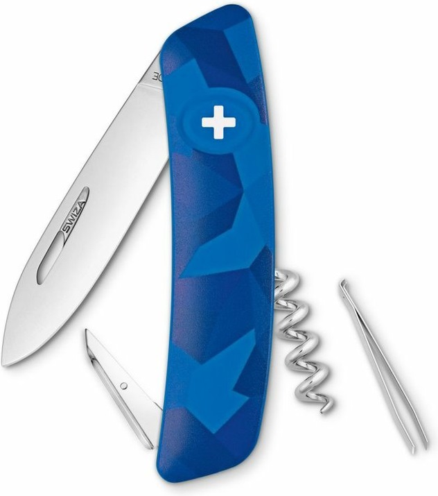 Swiza kapesní nůž D01 Standard Camo Livor blue