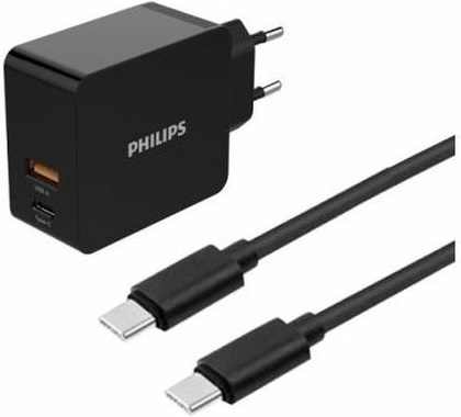 Philips duální USB nástěnná nabíječka DLP2621C/12