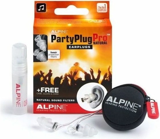 Earplugs ušní ucpávky Alpine PartyPlug Pro