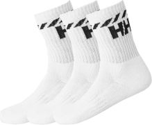 Helly Hansen ponožky Cotton Sport Sock 3ks 36-38 white