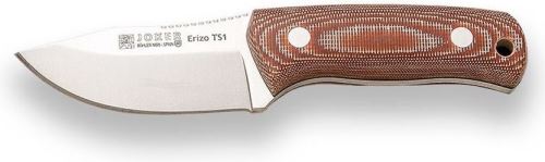 Joker Erizo TS1 Böhler N695 75 mm Brown Canvas Micarta