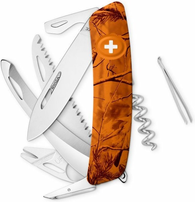 Swiza kapesní nůž HU09R-TT Tick-Tool orange/pine