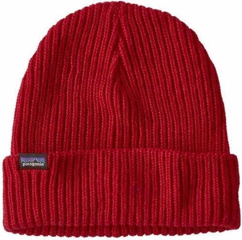 Patagonia Fishermans Rolled Beanie Touring Red