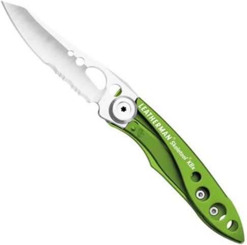 Leatherman multitool Skeletool KBX green