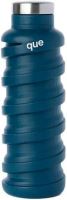 QUE skládací silikonová lahev 600ml midnight blue