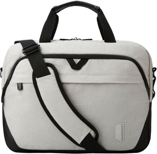 Bagsmart taška Falco Briefcase Lockable Computer Bag 15.6 light grey