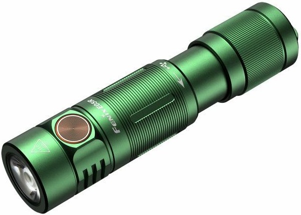 Fenix nabíjecí ruční svítilna E05R zelená