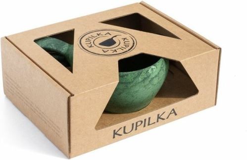 Kupilka hrnek Kuksa 370ml a spork 205 conifer