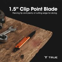 True Utility nůž Modern Keychain Knife Orange TU7061 (5)