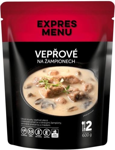 Expres Menu vepřové na žampionech 600g