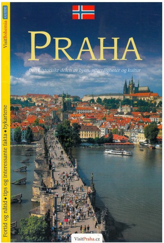 Praha průvodce VisitBohemia Guide norsky