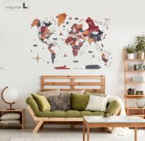Enjoy the Wood 3D nástěnná dřevěná mapa World Map Onyx Prime (5)