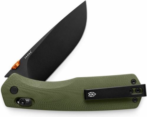 James The Carter XL OD Green + Orange + Black / G10