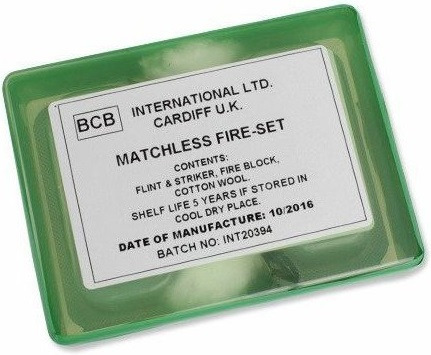 BCB Adventure podpalovací sada Matchless Fire Set