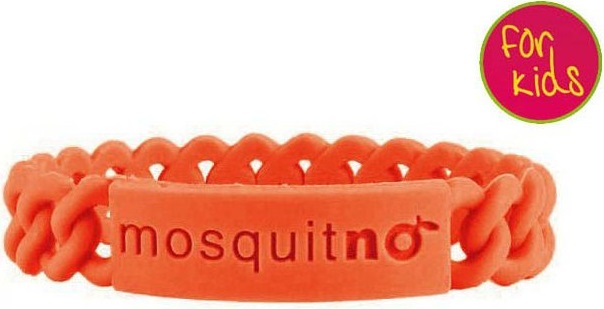 MosquitNo náramek proti hmyzu Citronella red