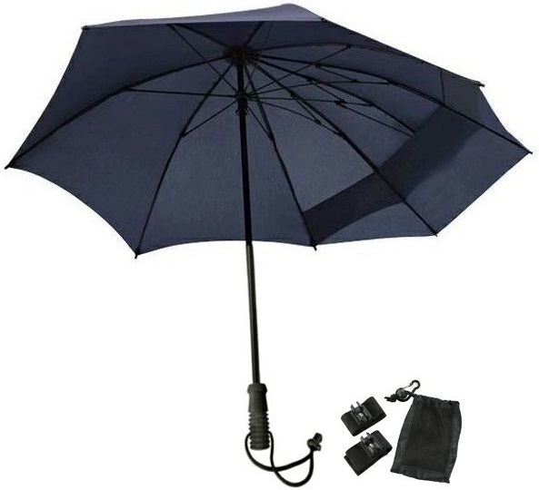 EuroSchirm deštník Swing Backpack Handsfree navy blue