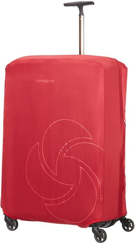 Samsonite obal na kufr Foldable Luggage Cover red
