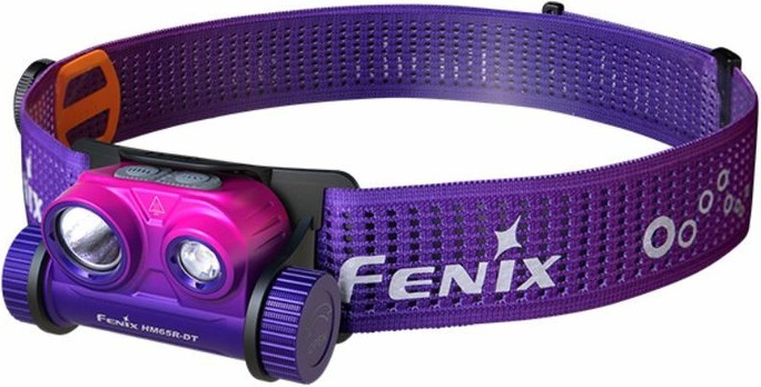 Fenix nabíjecí čelová svítilna HM65R-DT tmavě fialová